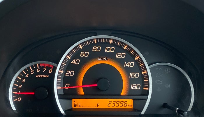 2016 Maruti Wagon R 1.0 VXI, Petrol, Manual, 24,036 km, Odometer Image
