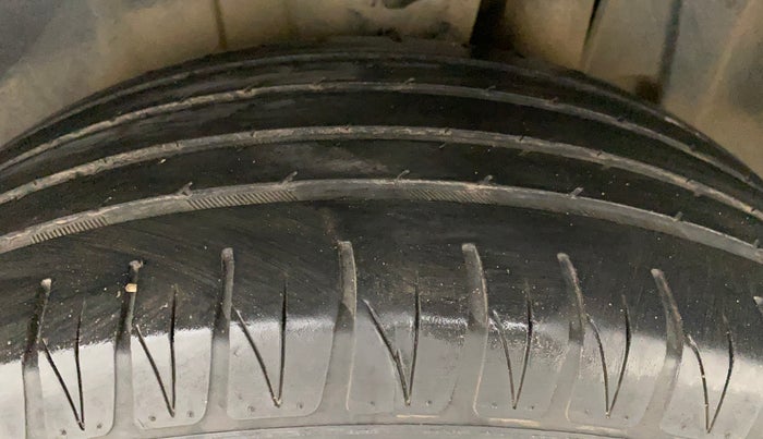 2021 Maruti Vitara Brezza ZXI PLUS AT SHVS, Petrol, Automatic, 58,543 km, Left Rear Tyre Tread