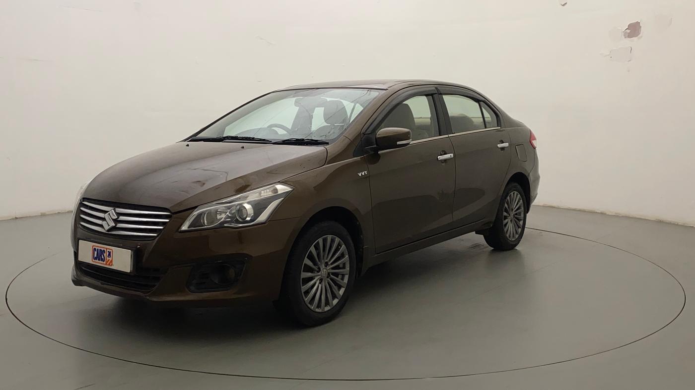 2015 Maruti Ciaz ZXI+, Petrol, Manual, 67,874 km, Left Front Diagonal