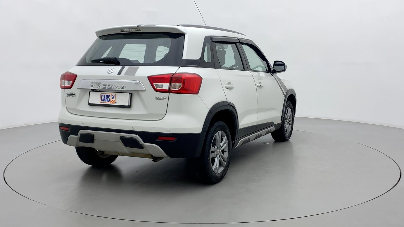 2018 Maruti Vitara Brezza ZDI PLUS, Diesel, Manual, 57,133 km, Right Back Diagonal
