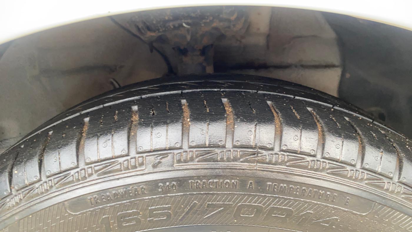 2019 Hyundai NEW SANTRO SPORTZ CNG, CNG, Manual, 95,569 km, Right Front Tyre Tread
