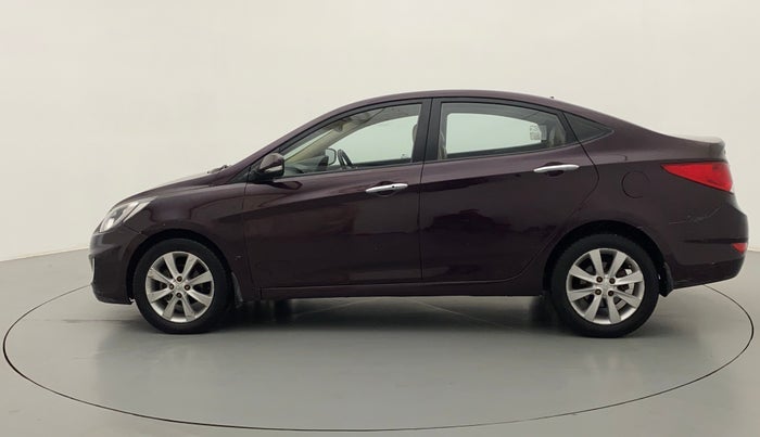 2012 Hyundai Verna FLUIDIC 1.6 CRDI SX AT, Diesel, Automatic, 78,769 km, Left Side