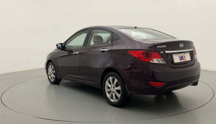 2012 Hyundai Verna FLUIDIC 1.6 CRDI SX AT, Diesel, Automatic, 78,769 km, Left Back Diagonal