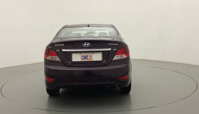 2012 Hyundai Verna FLUIDIC 1.6 CRDI SX AT, Diesel, Automatic, 78,769 km, Back/Rear