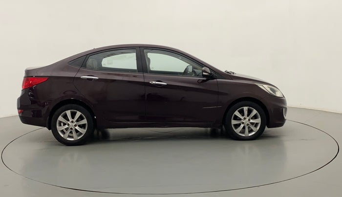 2012 Hyundai Verna FLUIDIC 1.6 CRDI SX AT, Diesel, Automatic, 78,769 km, Right Side