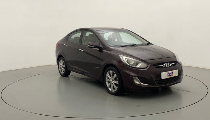 2012 Hyundai Verna FLUIDIC 1.6 CRDI SX AT, Diesel, Automatic, 78,769 km, Right Front Diagonal