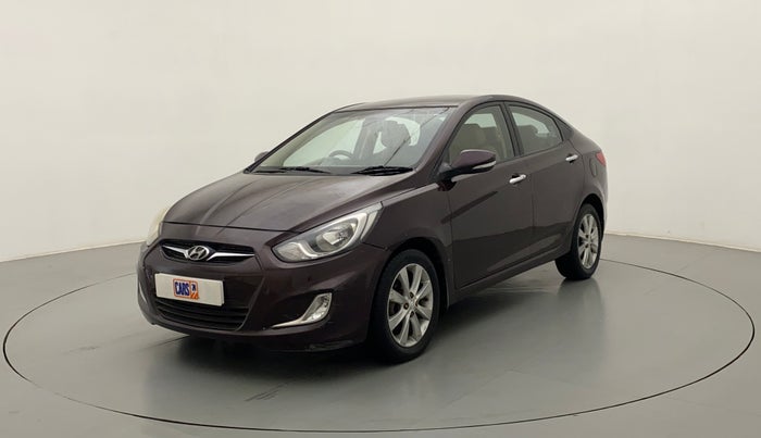 2012 Hyundai Verna FLUIDIC 1.6 CRDI SX AT, Diesel, Automatic, 78,769 km, Left Front Diagonal