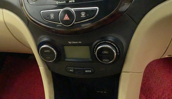 2012 Hyundai Verna FLUIDIC 1.6 CRDI SX AT, Diesel, Automatic, 78,769 km, AC Unit - Car heater not working