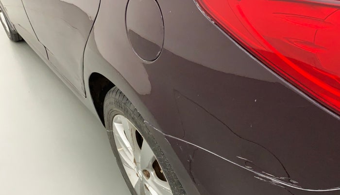 2012 Hyundai Verna FLUIDIC 1.6 CRDI SX AT, Diesel, Automatic, 78,769 km, Left quarter panel - Slightly dented