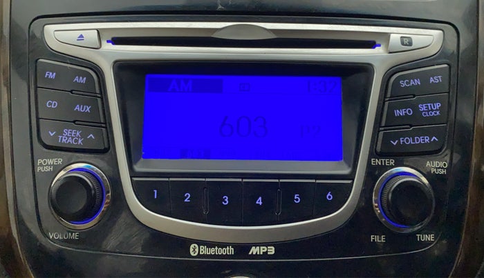 2012 Hyundai Verna FLUIDIC 1.6 CRDI SX AT, Diesel, Automatic, 78,769 km, Infotainment System