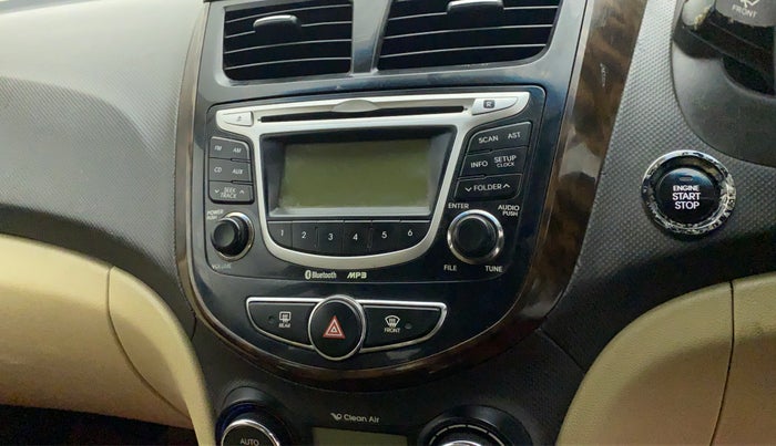 2012 Hyundai Verna FLUIDIC 1.6 CRDI SX AT, Diesel, Automatic, 78,769 km, Infotainment system - Parking sensor not present