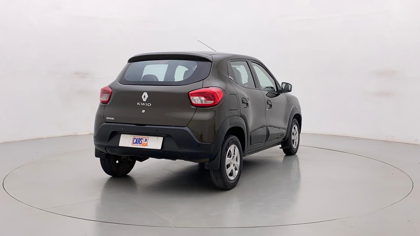 2017 Renault Kwid RXT 1.0, Petrol, Manual, 64,513 km, Right Back Diagonal