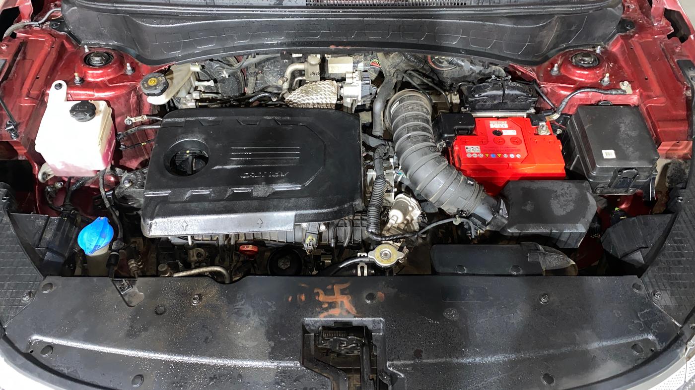 2022 KIA SELTOS HTK PLUS AT 1.5 DIESEL, Diesel, Automatic, 68,649 km, Engine View