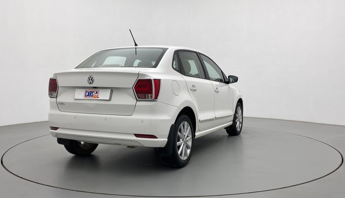 2017 Volkswagen Ameo HIGHLINE1.2L PLUS 16 ALLOY, Petrol, Manual, 33,204 km, Right Back Diagonal