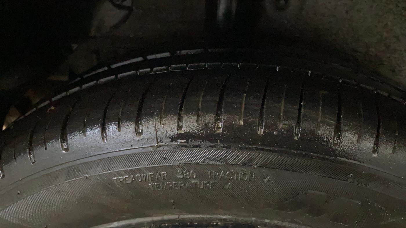 2015 Tata Zest XE PETROL, Petrol, Manual, 45,973 km, Right Rear Tyre Tread