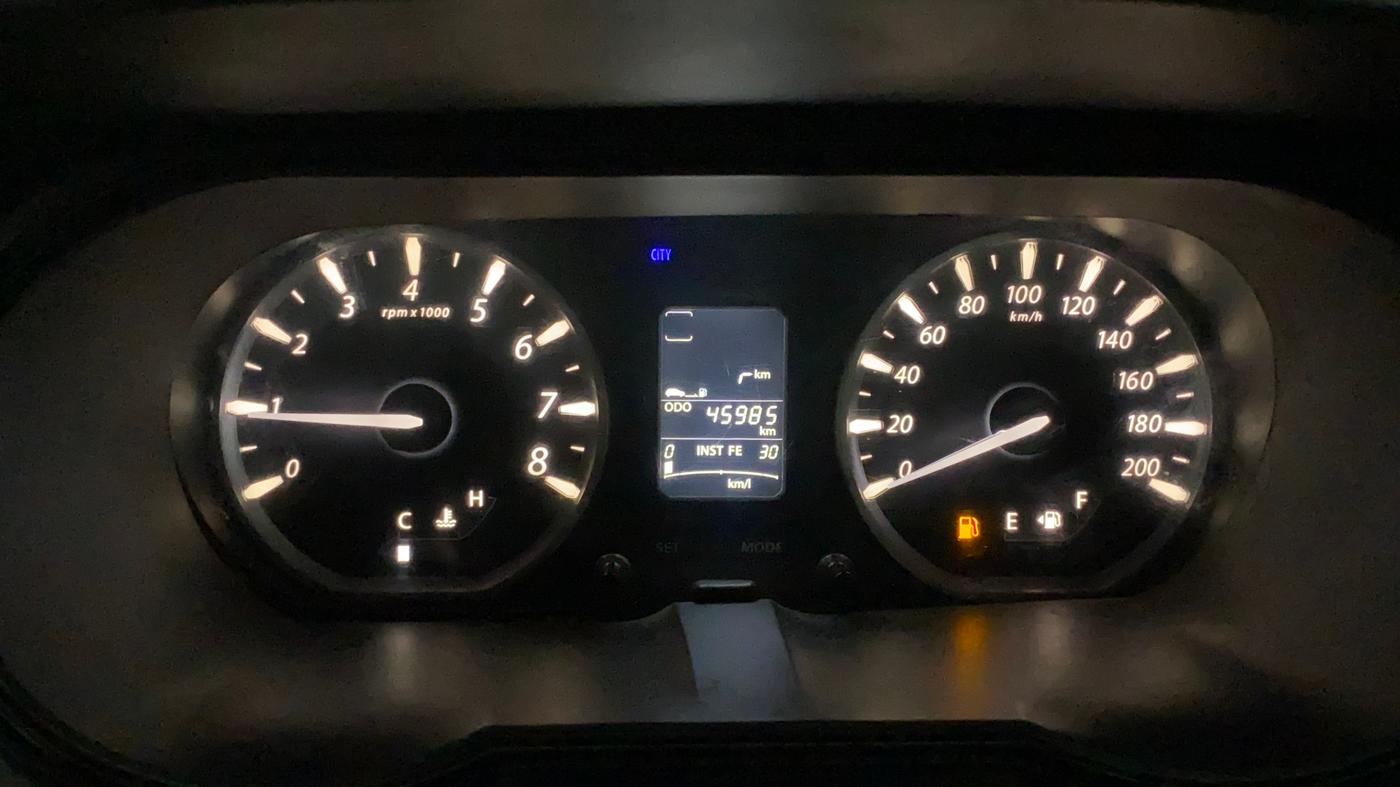 2015 Tata Zest XE PETROL, Petrol, Manual, 45,973 km, Odometer Image