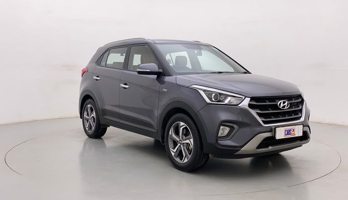 2019 Hyundai Creta SX AT 1.6 PETROL, Petrol, Automatic, 37,885 km, Right Front Diagonal
