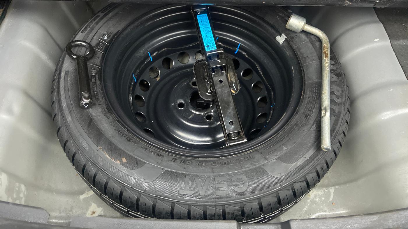 2021 Hyundai AURA S CNG, CNG, Manual, 19,498 km, Spare Tyre
