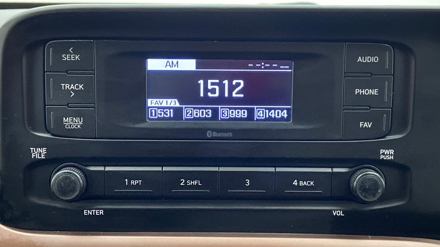 2021 Hyundai AURA S CNG, CNG, Manual, 19,498 km, Infotainment System