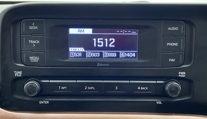 2021 Hyundai AURA S CNG, CNG, Manual, 19,498 km, Infotainment System