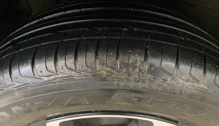 2022 Tata NEXON XZ PLUS PETROL, Petrol, Manual, 20,173 km, Right Rear Tyre Tread