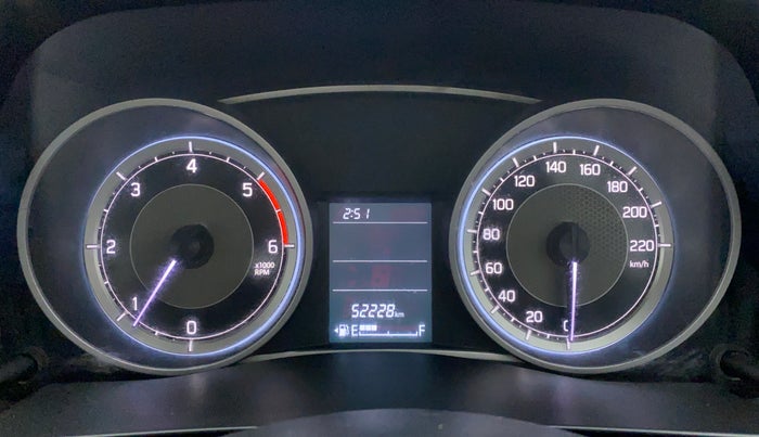 2018 Maruti Dzire VDI, Diesel, Manual, 52,274 km, Odometer Image