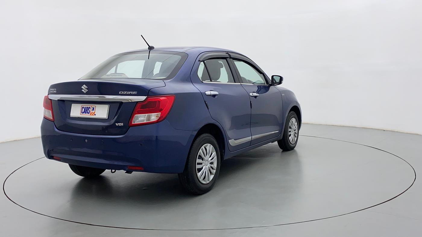 2018 Maruti Dzire VDI, Diesel, Manual, 52,274 km, Right Back Diagonal