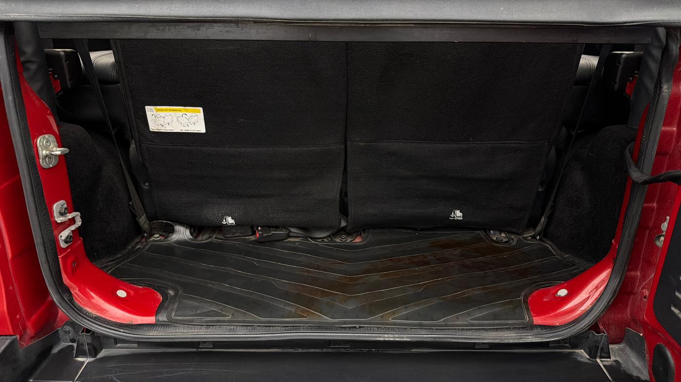 2023 Mahindra Thar LX D 4WD AT CONVERTIBLE, Diesel, Automatic, 46,046 km, Boot Inside