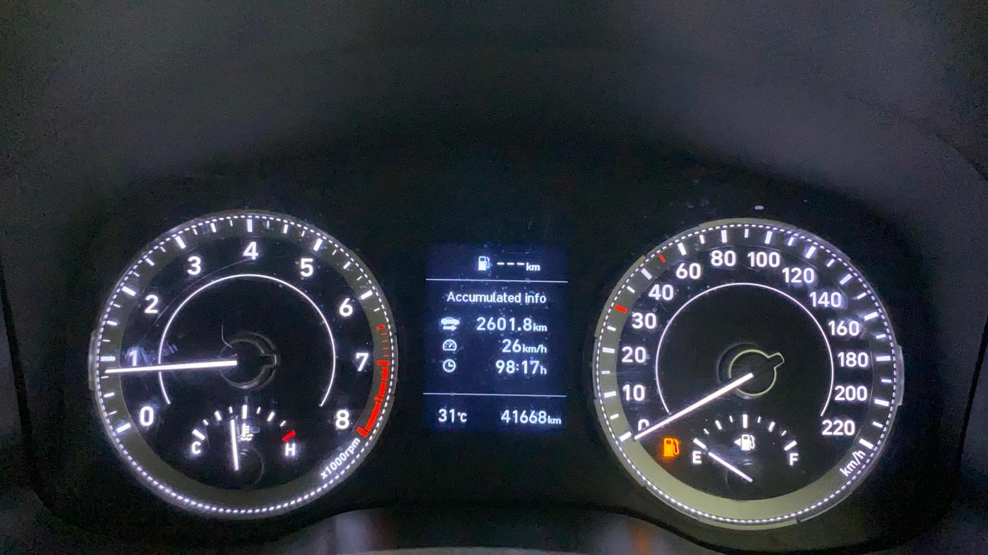 2020 Hyundai VENUE SX 1.0 TURBO IMT, Petrol, Manual, 41,603 km, Odometer Image