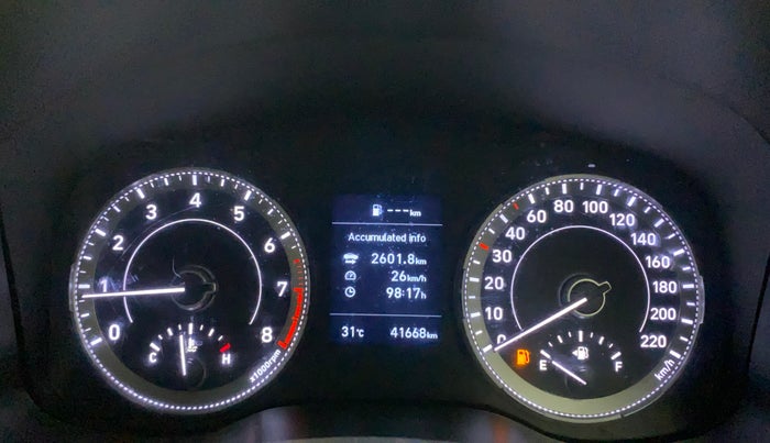 2020 Hyundai VENUE SX 1.0 TURBO IMT, Petrol, Manual, 41,603 km, Odometer Image