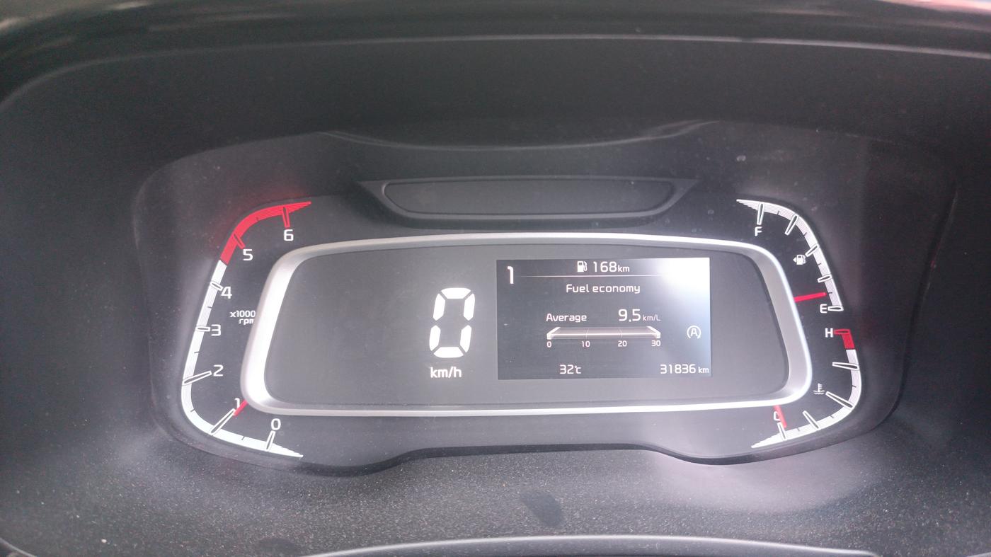 2023 KIA SONET GTX PLUS 1.5 IMT, Diesel, Manual, 31,836 km, Odometer Image