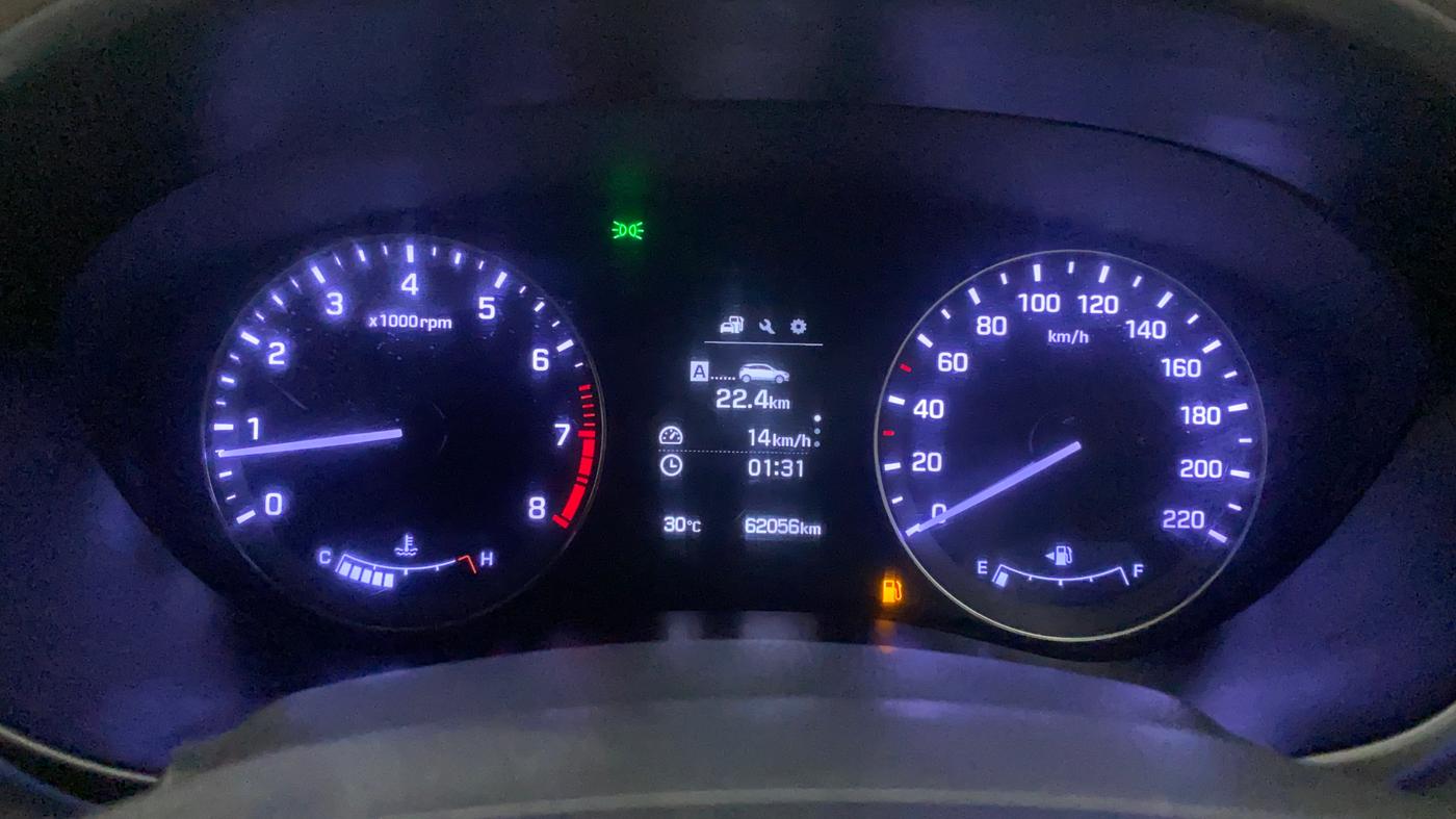 2016 Hyundai Elite i20 ASTA 1.2, Petrol, Manual, 62,124 km, Odometer Image