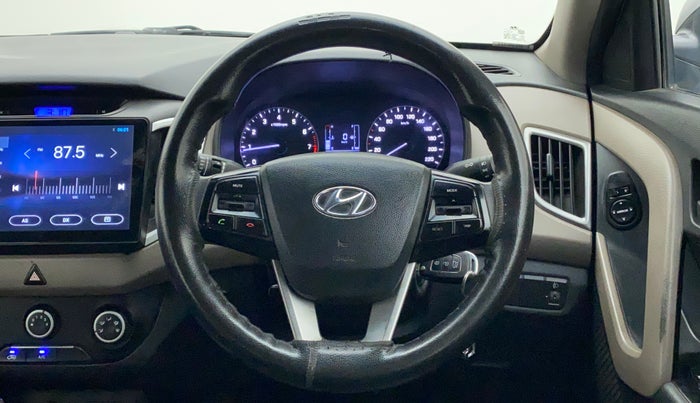 2017 Hyundai Creta E PLUS 1.6 PETROL, Petrol, Manual, 96,639 km, Steering Wheel Close Up