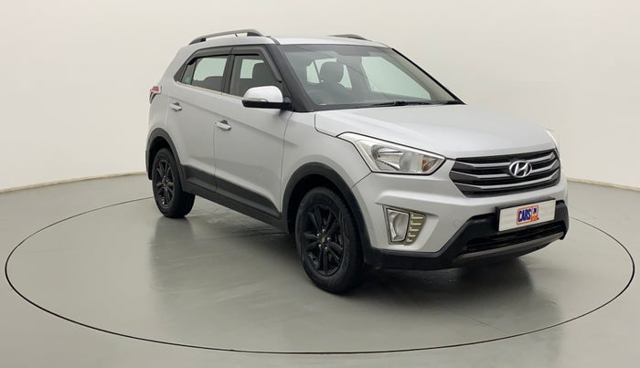 2017 Hyundai Creta E PLUS 1.6 PETROL, Petrol, Manual, 96,639 km, Right Front Diagonal