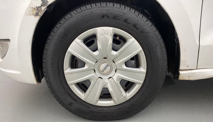 2013 Skoda Rapid AMBITION 1.6 TDI CR MT PLUS, Diesel, Manual, 1,23,087 km, Left Front Wheel