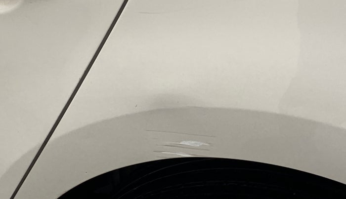 2013 Skoda Rapid AMBITION 1.6 TDI CR MT PLUS, Diesel, Manual, 1,23,087 km, Left quarter panel - Slightly dented