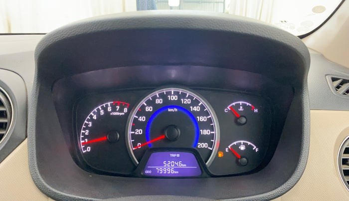 2017 Hyundai Grand i10 SPORTZ (O) 1.2 KAPPA VTVT, Petrol, Manual, 79,962 km, Odometer Image