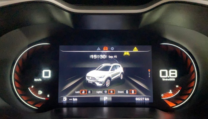 2022 MG ASTOR SAVVY 1.5 CVT, Petrol, Automatic, 60,172 km, Odometer Image