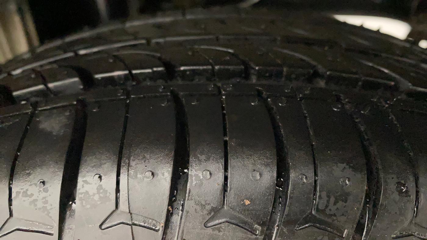 2017 Maruti Alto K10 VXI (O) AMT, Petrol, Automatic, 44,341 km, Left Rear Tyre Tread