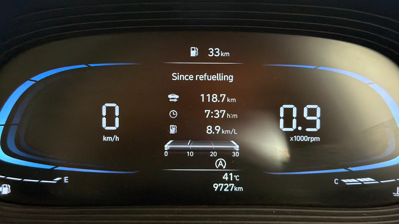 2025 Hyundai VENUE S 1.2, Petrol, Manual, 9,726 km, Odometer Image