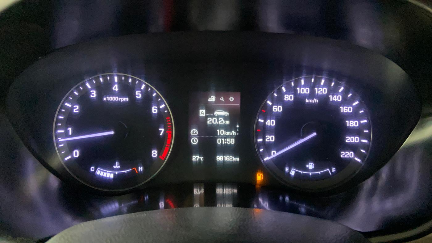 2017 Hyundai Elite i20 ASTA 1.2 (O), Petrol, Manual, 98,145 km, Odometer Image