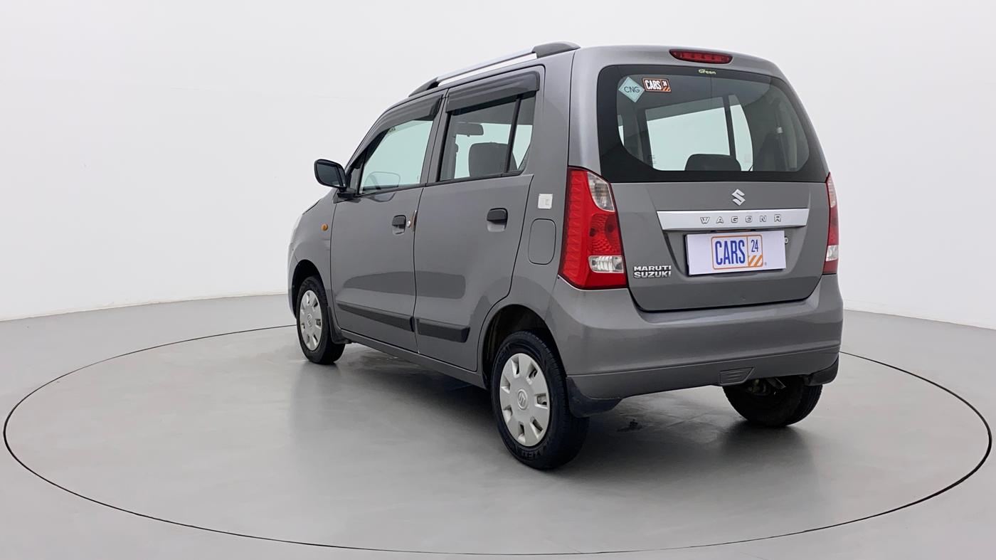 2017 Maruti Wagon R 1.0 LXI CNG, CNG, Manual, 1,03,885 km, Left Back Diagonal