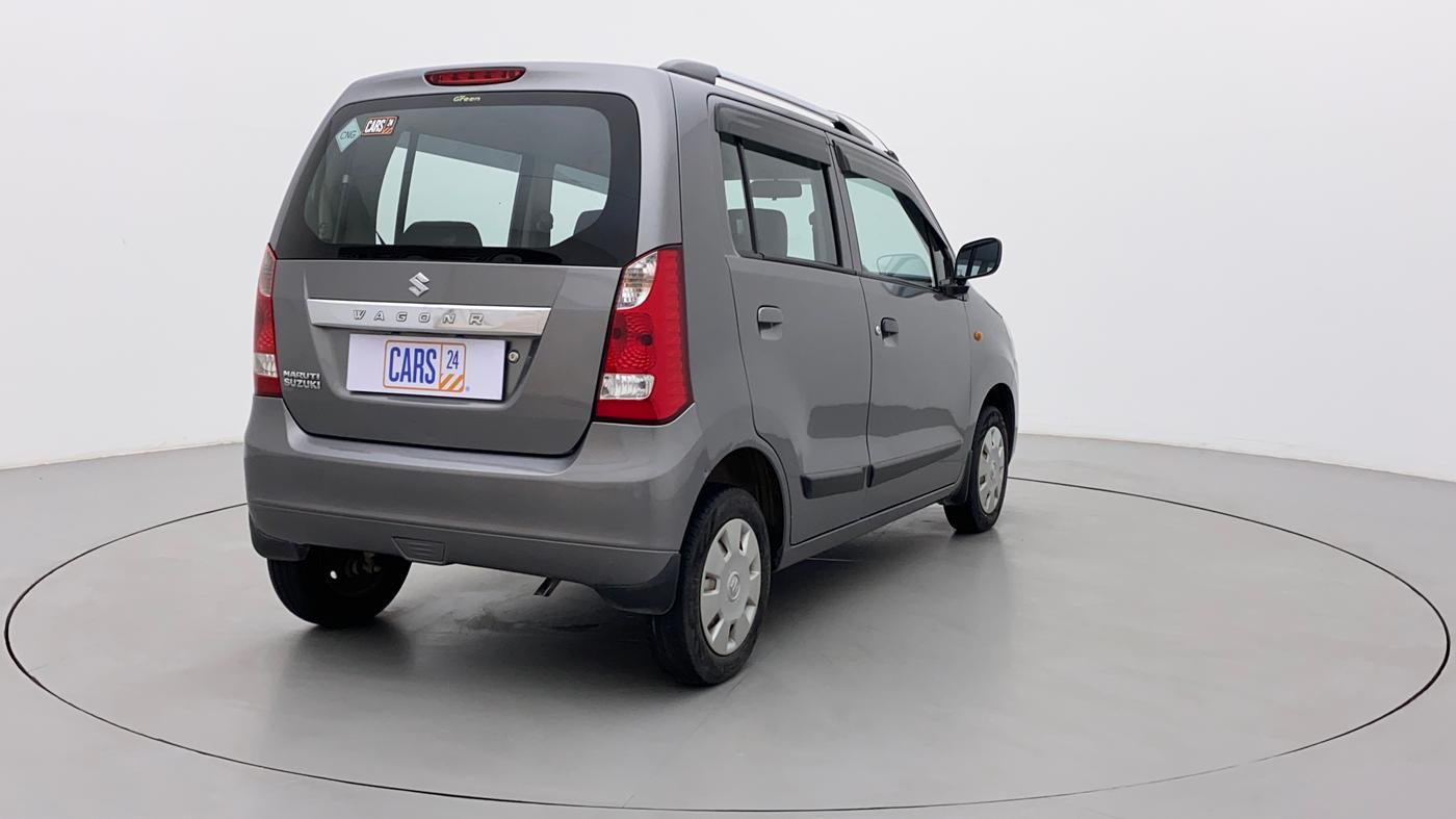 2017 Maruti Wagon R 1.0 LXI CNG, CNG, Manual, 1,03,885 km, Right Back Diagonal