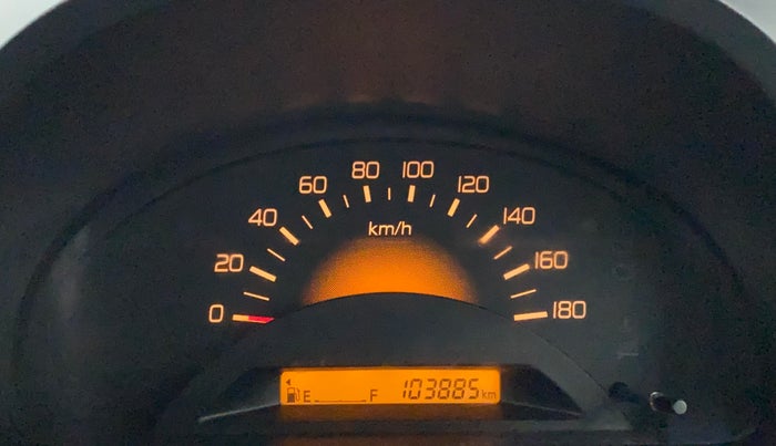 2017 Maruti Wagon R 1.0 LXI CNG, CNG, Manual, 1,03,885 km, Odometer Image