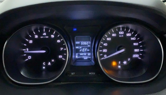 2018 Tata Tiago XZ PETROL, Petrol, Manual, 59,607 km, Odometer Image