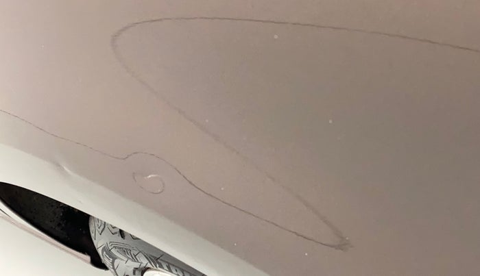 2017 Volkswagen Vento HIGHLINE PETROL AT, Petrol, Automatic, 41,050 km, Left quarter panel - Slightly dented