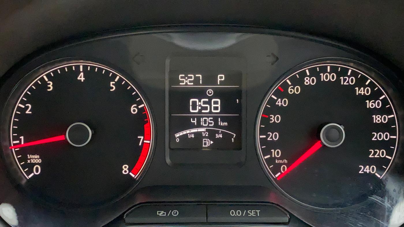 2017 Volkswagen Vento HIGHLINE PETROL AT, Petrol, Automatic, 41,050 km, Odometer Image