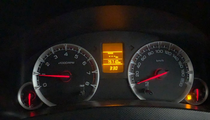 2016 Maruti Swift Dzire VXI, Petrol, Manual, 75,701 km, Odometer Image