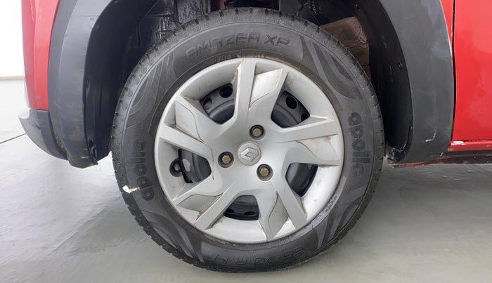 2019 Renault Kwid 1.0 RXT Opt, Petrol, Manual, 24,798 km, Left Front Wheel