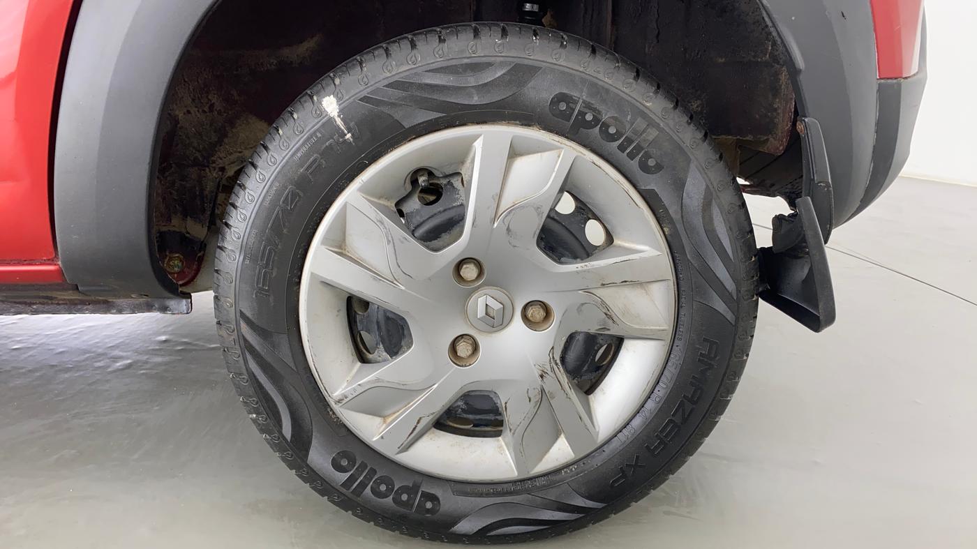2019 Renault Kwid 1.0 RXT Opt, Petrol, Manual, 24,798 km, Left Rear Wheel